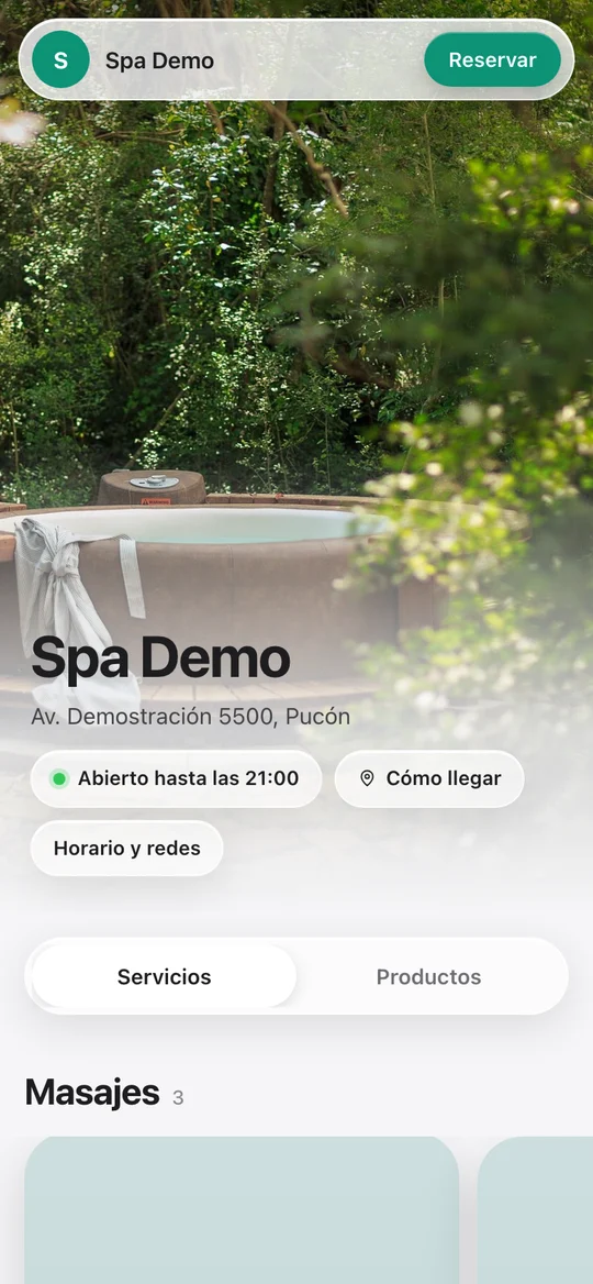 La tienda de Spa Demo en Usekora