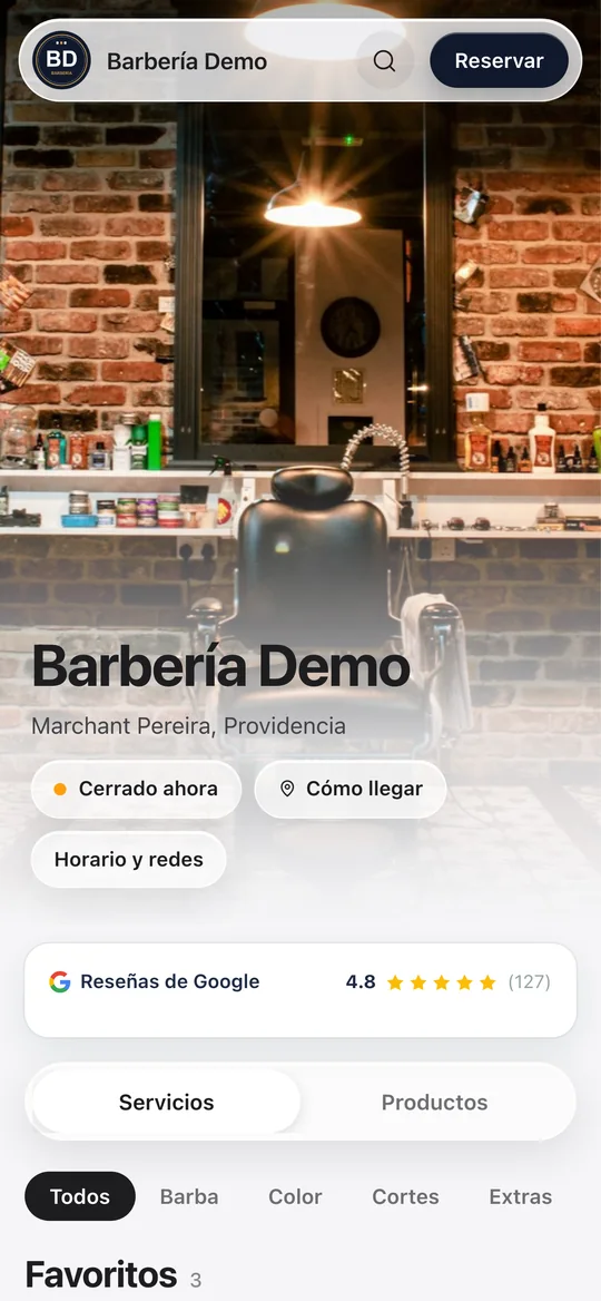 La tienda de Barbería Demo en Usekora